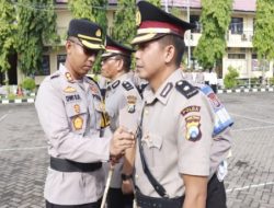 Kapolres Situbondo Pimpin Upacara Sertijab Pejabat Utama