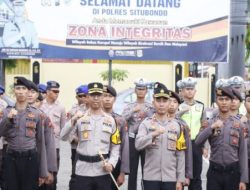 Polres Situbondo Gelar Upacara Tradisi Penyambutan 15 Bintara Remaja