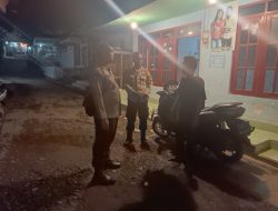 Pastikan Aman dari Perjudian, Anggota Polsek Situbondo Kota Laksanakan Patroli Dialogis di Gunung Sampan