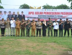 Gelar Apel Pergeseran Pasukan, Kapolres Terjunkan Ribuan Personil Galungan