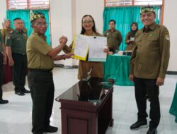 Lantik Pejabat Baru, Administratur Perum Perhutani KPH Bondowoso Ajak Pejabat Santuni Anak Yatim