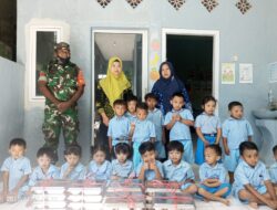 Kopka Ringgo, Kawal Pendistribusian MBG  Untuk Paud Anggrek, Pastikan Pengiriman Tepat Waktu