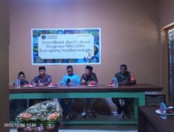Gelar Koordinasi & Evaluasi Program SPPG MBG Rejoagung Bondowoso, Sekaligus Rayakan Hari Guru Nasional