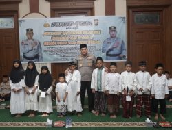 Penuh Hikmah Ramadhan, Kapolres Dr Aryo Dwi Wibowo Gelar Peringatan Nuzulul Quran dan Santuni Anak Yatim di Bondowoso