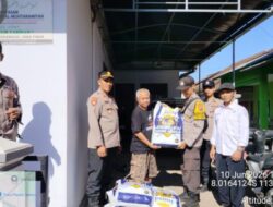 Perkuat Ketahanan Pangan, Polsek Tamanan Bondowoso Salurkan Bibit Jagung ke Petani Binaan