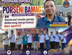 Disparbudpora Apresiasi Porseni Bamag, Generasi Muda Didorong Berprestasi dan Sportif