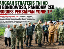 Langkah Strategis TNI AD di Bondowoso, Pangdam Cek Progres Persiapan Yonif TP