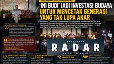Disparbudpora Bondowoso: ‘Ini Budi’ Jadi Investasi Budaya untuk Mencetak Generasi yang Tak Lupa Akar