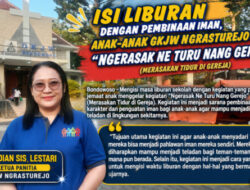 Isi Liburan Dengan Pembinaan Iman, Anak Anak GKJW Ikuti Ngrasturejo