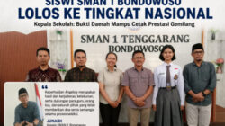 Siswi SMAN 1 Bondowoso Lolos ke Tingkat Nasional, Kepala Sekolah: Bukti Daerah Mampu Cetak Prestasi Gemilang