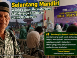 Selantang Mandiri Jadi Wadah Belajar, Bersilaturahmi, dan Menjaga Kesehatan Lansia