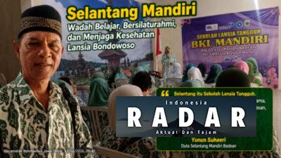 Selantang Mandiri Jadi Wadah Belajar, Bersilaturahmi, dan Menjaga Kesehatan Lansia