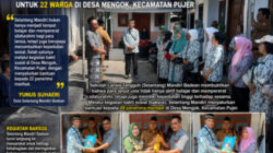 Tak Sekadar Belajar, Selantang Mandiri Badean Tebar Kepedulian Lewat Baksos untuk 22 Warga di Desa Mengok