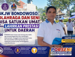 GKJW Bondowoso: PORSENI Bukan Sekadar Lomba, Tapi Merawat Kebersamaan dan Prestasi