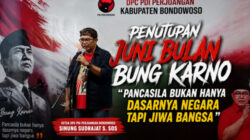Tutup Bulan Bung Karno 2026, Sinung Sudrajat: Pancasila dan Ajaran Bung Karno Harus Terus Hidup di Hati Generasi Muda