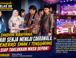 Sandhya Abhiyana: Dari Senja Menuju Cakrawala, Ratusan Siswa SMAN 1 Tenggarang Siap Menjemput Masa Depan