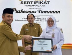 Kerja Sama Lintas Sektor Berbuah Hasil, Puskesmas Tamanan Raih Peringkat 3 Capaian CKG se-Bondowoso