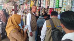 Cek Langsung ke Pasar, Sinergi BULOG – Diskoperindag Bondowoso Pastikan Stok dan Harga Pangan Stabil