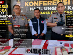 Dua Kasus Narkoba Diungkap Satresnarkoba, Polres Bondowoso Sita 50,90 Gram Sabu dan Amankan Residivis