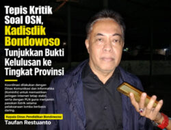 Tepis Kritik Soal OSN, Kadisdik Bondowoso Tunjukkan Bukti Kelulusan ke Tingkat Provinsi