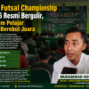 PPP Futsal Championship 2026 Resmi Bergulir, 52 Tim Pelajar Siap Berebut Juara