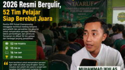 PPP Futsal Championship 2026 Resmi Bergulir, 52 Tim Pelajar Siap Berebut Juara