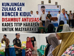 Kunjungan Zulhas ke Koncer Kidul Disambut Antusias, Kades Titip Harapan untuk Masyarakat