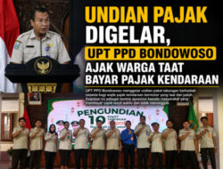 Undian Pajak Digelar, UPT PPD Bondowoso Beri Apresiasi dan Ajak Warga Taat Bayar Pajak Kendaraan