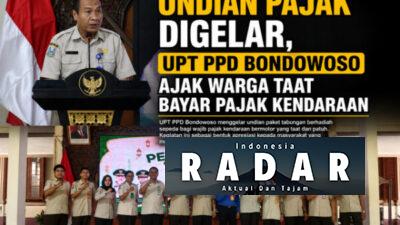 Undian Pajak Digelar, UPT PPD Bondowoso Beri Apresiasi dan Ajak Warga Taat Bayar Pajak Kendaraan