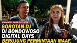 Sorotan DJ di Bondowoso Digital Days Berujung Permintaan Maaf, Koordinator Akui Lalai Susun Rundown