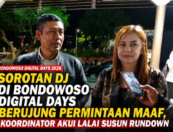 Sorotan DJ di Bondowoso Digital Days Berujung Permintaan Maaf, Koordinator Akui Lalai Susun Rundown