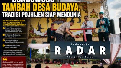 Bondowoso Tambah Desa Budaya, Tradisi Phojien Siap Mendunia