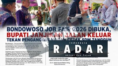 Bondowoso Job Fair 2026 Dibuka, Bupati Janjikan Jalan Keluar Tekan Pengangguran dan Cetak SDM Tangguh
