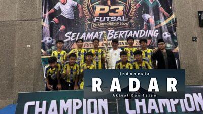 Tim Futsal MTsN 2 Bondowoso Sabet Juara 3 PPP Championship 2026, Akmal Faisal Kembali Antar Tim Raih Prestasi