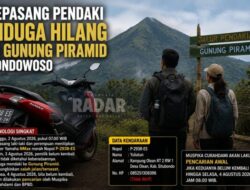 Dua Pendaki Hilang Kontak di Gunung Piramid Bondowoso, Tim Gabungan Mulai Pencarian