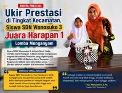 Kreativitas Berbuah Prestasi, Siswa SDN Wonosuko 3 Raih Juara Harapan 1 Lomba Menganyam