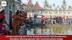 Lomba Mancing HUT ke-81 RI Jadi Pemantik PAD Bondowoso, Disnakan Dorong Sponsor dan Investasi Pihak Ketiga