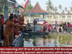 Lomba Mancing HUT ke-81 RI Jadi Pemantik PAD Bondowoso, Disnakan Dorong Sponsor dan Investasi Pihak Ketiga
