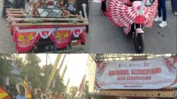 Semarak Karnaval Desa Gedangsewu Tulungagung Dalam Rangka HUT RI Yang ke 81