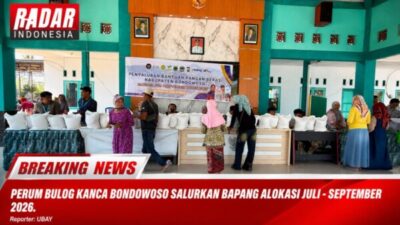 Tekan Fluktuasi Harga, Bulog Bondowoso Salurkan 4 Ribu Ton Lebih Beras Bapang untuk Warga