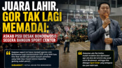 Juara Lahir, GOR Tak Lagi Memadai; Askab PSSI Desak Bondowoso Segera Bangun Sport Center