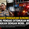 Akhir Tragis Pendakian Gunung Piramid: Sepasang Pendaki Ditemukan Meninggal, Dipulangkan dengan Mobil Jenazah