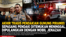 Akhir Tragis Pendakian Gunung Piramid: Sepasang Pendaki Ditemukan Meninggal, Dipulangkan dengan Mobil Jenazah