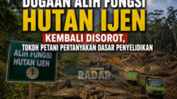 Dugaan Alih Fungsi Hutan Ijen Kembali Disorot, Tokoh Petani Pertanyakan Dasar Penyelidikan