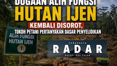 Dugaan Alih Fungsi Hutan Ijen Kembali Disorot, Tokoh Petani Pertanyakan Dasar Penyelidikan