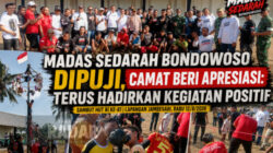 Madas Sedarah Bondowoso Dipuji, Camat Beri Apresiasi: Terus Hadirkan Kegiatan Positif