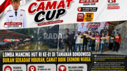 Lomba Mancing di Tamanan Bondowoso Bukan Sekadar Hiburan, Camat Bidik Ekonomi Warga