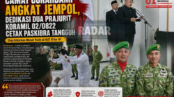Camat Curahdami Angkat Jempol, Dedikasi Dua Prajurit Koramil 02/0822 Bondowoso Cetak Paskibra Tangguh