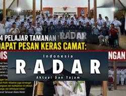34 Pelajar Tamanan Bondowoso Dapat Pesan Keras Camat: Disiplin Jangan Berhenti di Lapangan!