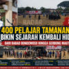 400 Pelajar Tamanan Bikin Sejarah Kembali Hidup: Dari Babad Bondowoso hingga Gerbong Maut